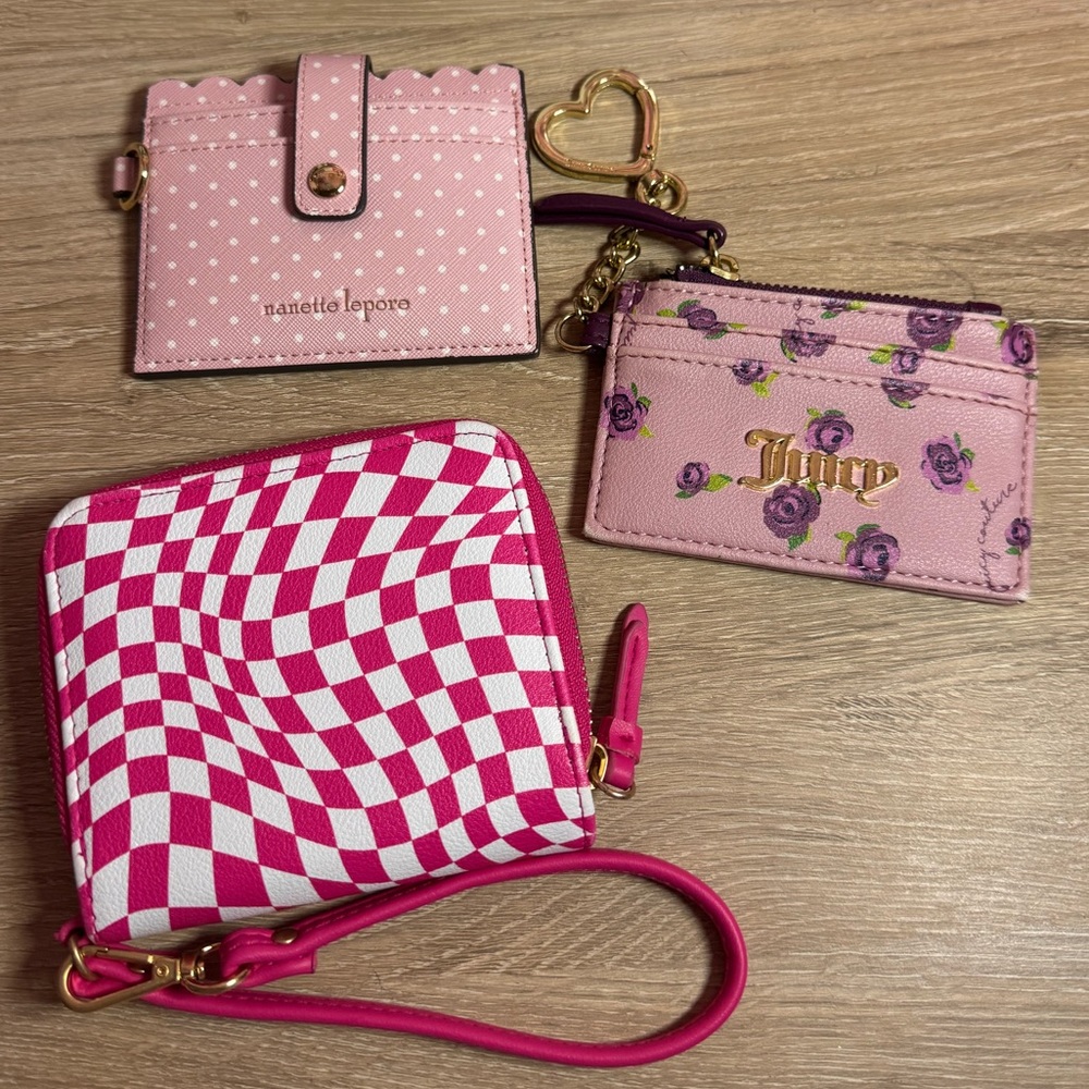 Wallet Bundle - juicy couture/pink
